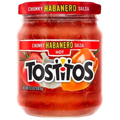 Tostitos Chunky Habanero Salsa Hot 439.4 g