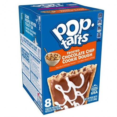 Pop Tarts Chocolate Chip Cookie Dough 384 g