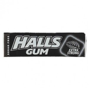 Halls Gum Extra Strong 14 g