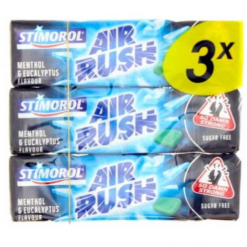 Stimorol Air Rush Menthol Eucalyptus 3 Pack - 42 g