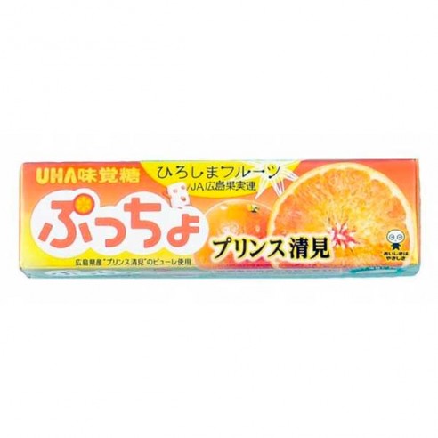 UHA MIKAKUTO Puccho Iyokan Orange Chews Stick