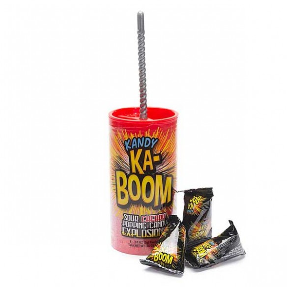 Kandy KA-BOOM Sour Cherry Popping Candy Explosions