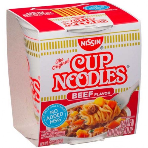 Nissin Cup Noodles Beef