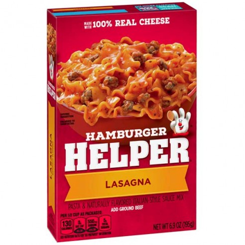 Hamburger Helper Lasagna