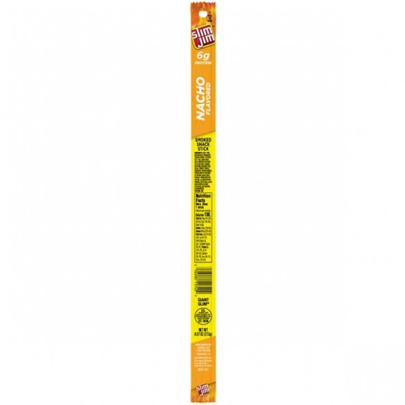 Slim Jim Nacho Flavored Smoked Snack Stick
