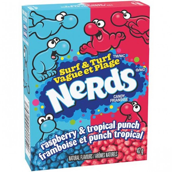 Wonka Nerds Tropical Punch & Raspberry 46.7 g