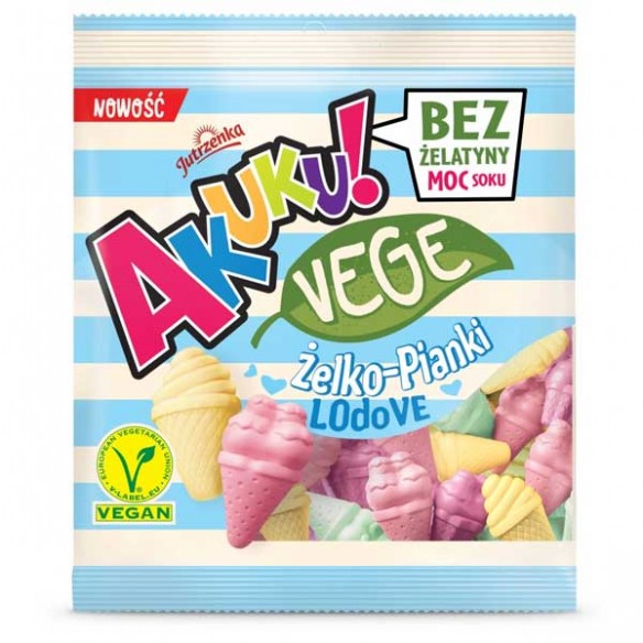 Akuku Vege Ice Cream Jellies Lodove