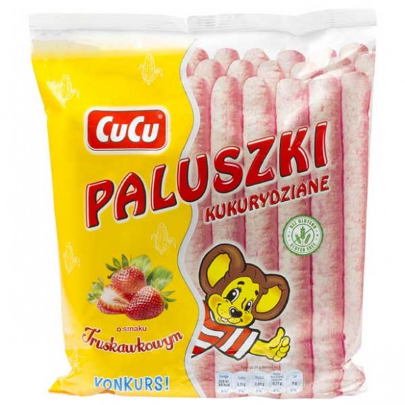 Cucu Corn Strawberry Sticks