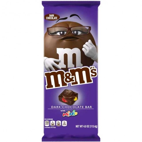 M&M's Dark Chocolate Block