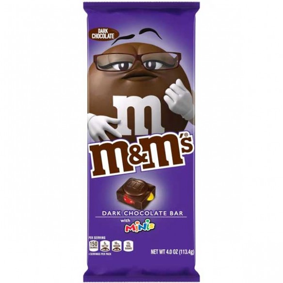 M&M's Dark Chocolate Block