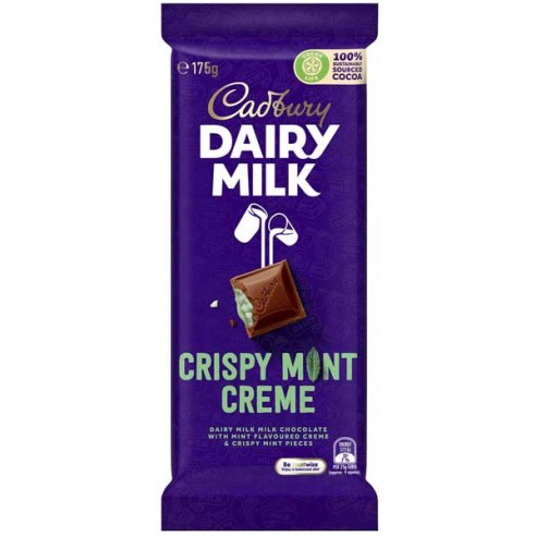 Cadbury Crispy Mint Creme Block