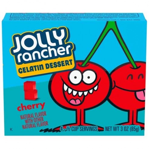 Jolly Rancher Cherry Gelatin Dessert 85 g