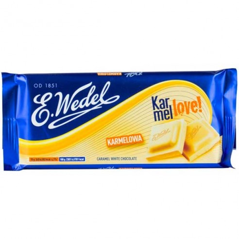 E. Wedel Caramel Chocolate Karmellove!
