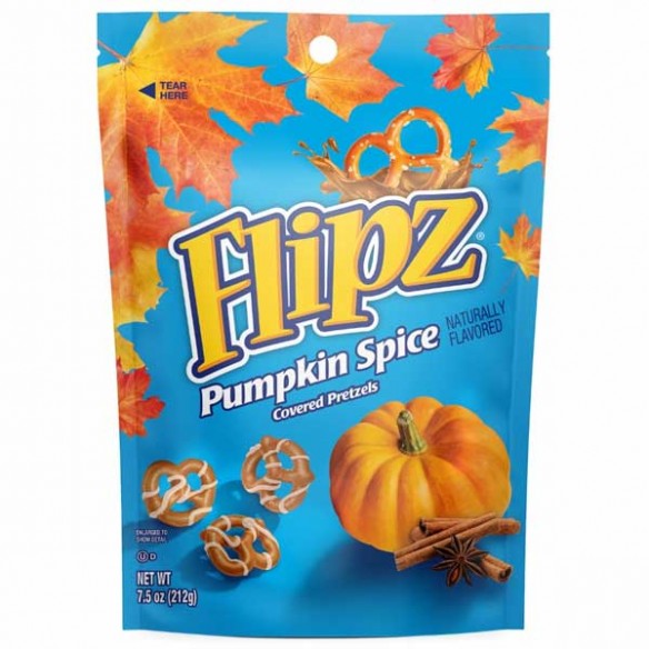 Flipz Pumpkin Spice Pretzels