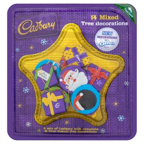 Cadbury Mixed Tree Decorations