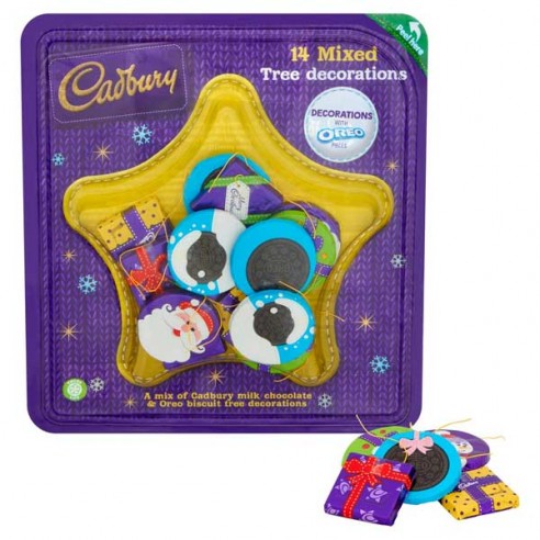 Cadbury Mixed Tree Decorations